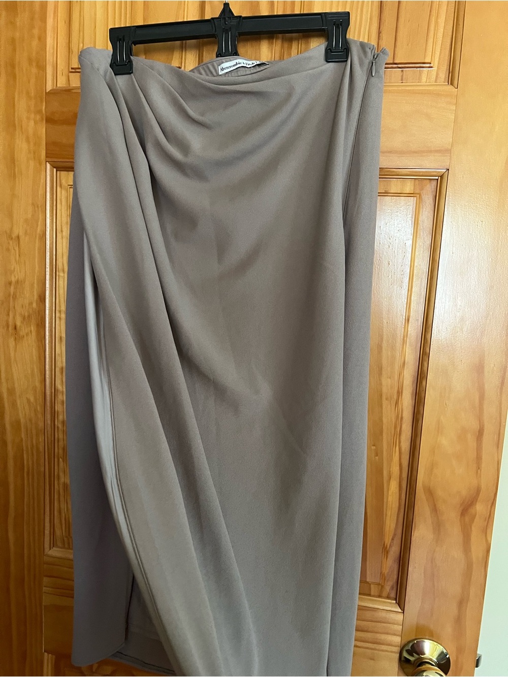 Abercrombie & Fitch Taupe Maxi Skirt